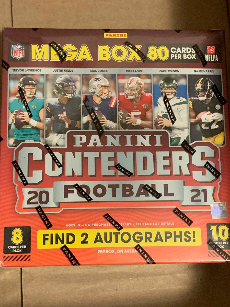 Who wants a 2021 Fanatics Contenders football mega box? - Follow @CardPurchaser - Retweet this tweet - Comment with your Super Bowl prediction! I will NOT send links in DM Winner drawn Sunday 2/12 at 9pm central! US shipping please!