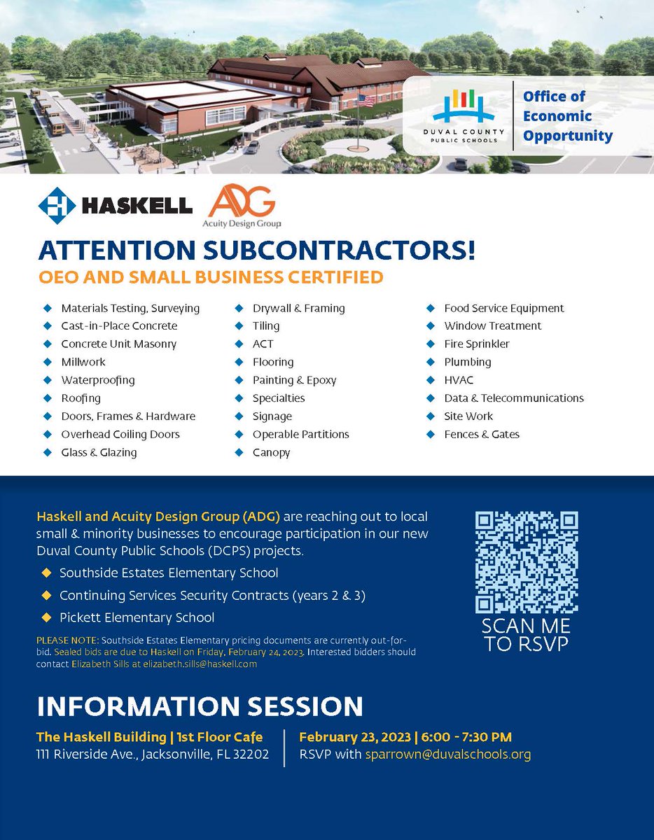 DCPS on Twitter "RT HaskellCo Attention subcontractors! 🚨 Haskell