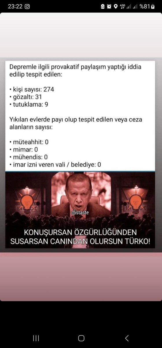 turkogluyasar94's tweet photo. #YAZIKLAROLSUN 
#Erdogan 
#deprem 
#DepremVergileriNerede 
#DEPREMYARDIM 
#adalet 
#sistem 
#TurkiyeDeprem 
#Turkiye 
#depremsondakika https://t.co/8wLS1MDhNT