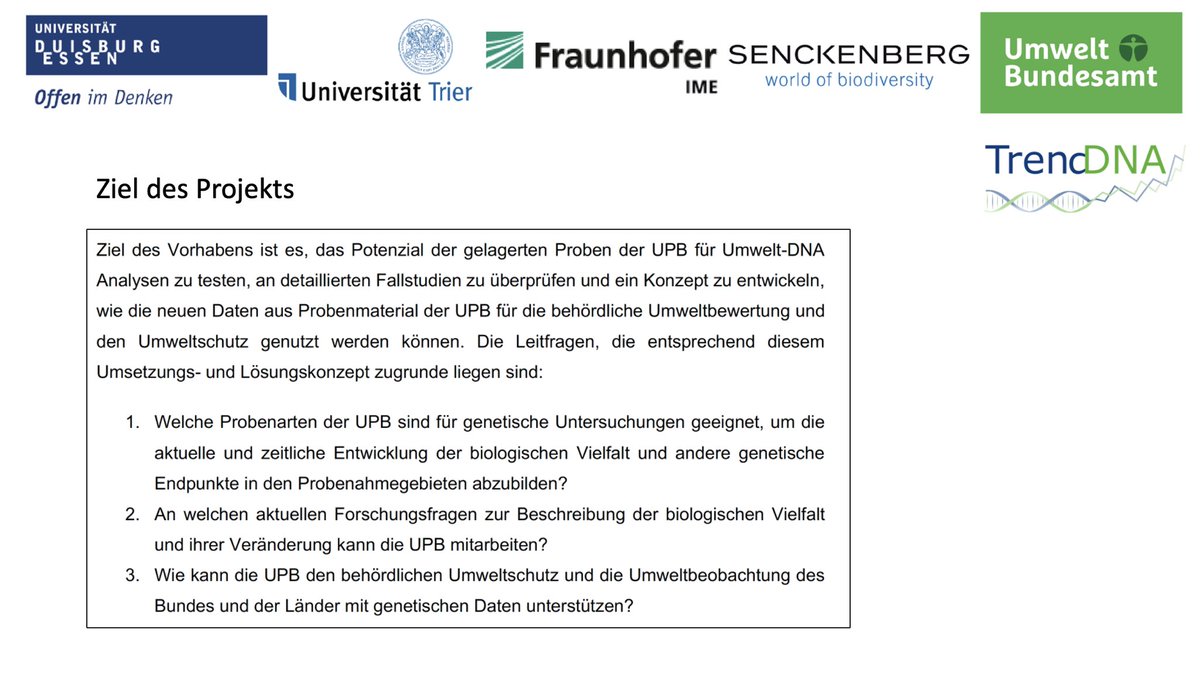trend_dna's tweet photo. Herzliches Dankeschön an den NutzerInnenbeirat unseres #TrendDNA Projekts @Umweltbundesamt für wertvolles #Feedback zum Projektverlauf. Wir müssen Daten zur #Biodiversität mit relevanten #Treibern verbinden 📉📈@Senckenberg @Fraunhofer_IME @KwinkelLab @LOEWE_TBG @leeselab #eDNA https://t.co/6QMA01p5Dj