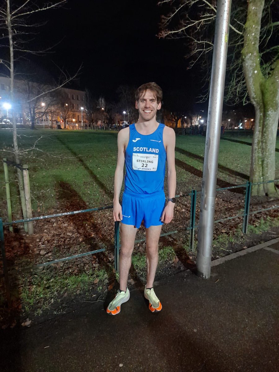 Amazing run this evening by @scottastirling in Armagh 5k 13:56 <a href="/scotathletics/">scottishathletics</a> <a href="/FalkirkHeraldSp/">Falkirk Herald Sport</a> ⭐️⭐️