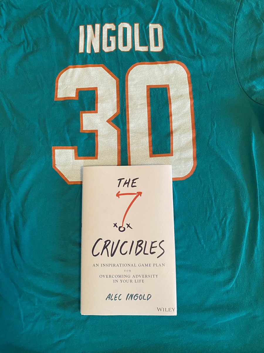 Supporting my favorite player, and looking forward to reading his new book. ⁦<a href="/AI_XLV/">Alec Ingold</a>⁩