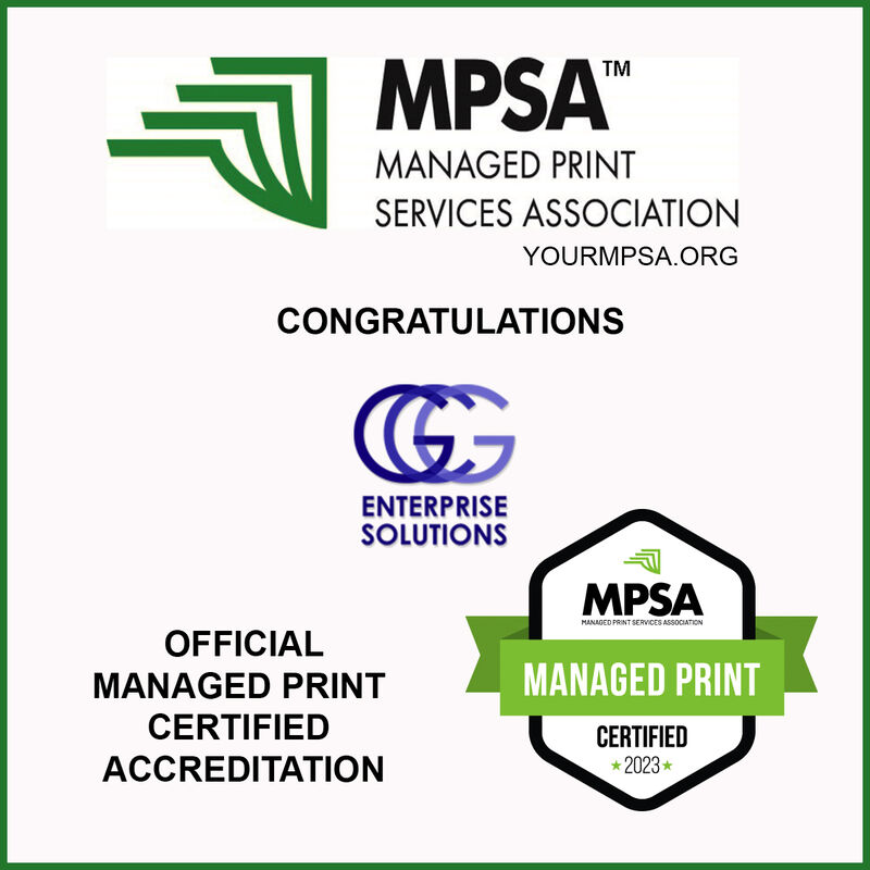 Congratulations to GCG - Enterprise Solutions for being the first MPS provider to achieve the Managed Print Certified accreditation in the UAE! Press Release - yourmpsa.org/2023/02/gcg-en…

#mpsainsidersgroup #managedprintcertified #mpsa