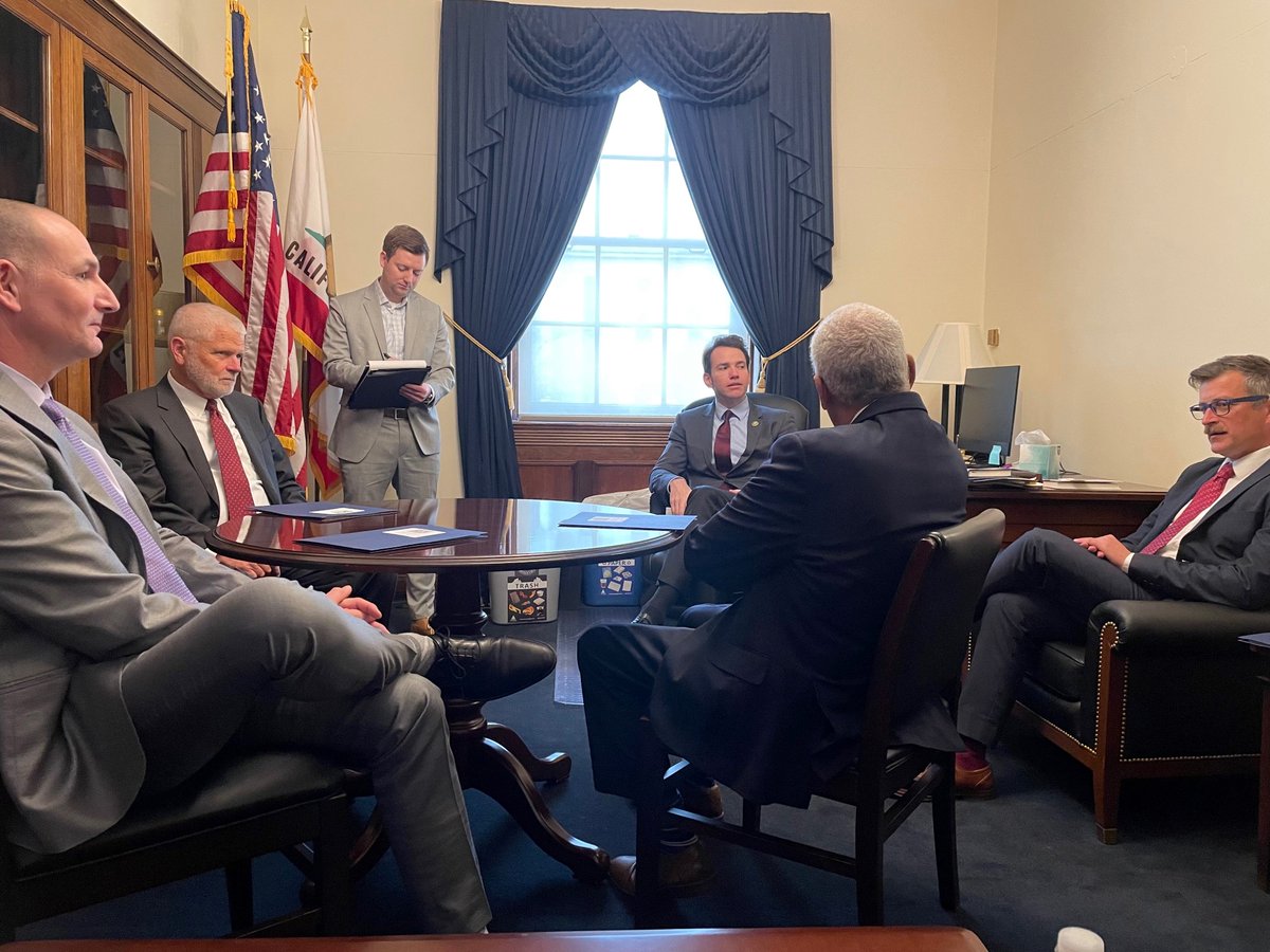 CSAC_Counties's tweet image. Hello from Washington, D.C. 👋

CSAC Officers and staff are in our nation’s capital to discuss federal policy issues that impact counties at the 2023 @NACoTweets Legislative Conference. But first, our leaders met with CA representatives to discuss key priorities.