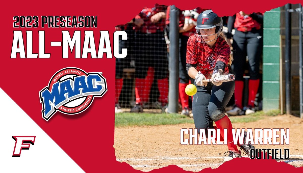 StagsSoftball's tweet photo. Congratulations to Charli Warren for her selection to the 2023 Preseason All-MAAC Softball Team

#WeAreStags https://t.co/ue5rHefRqa