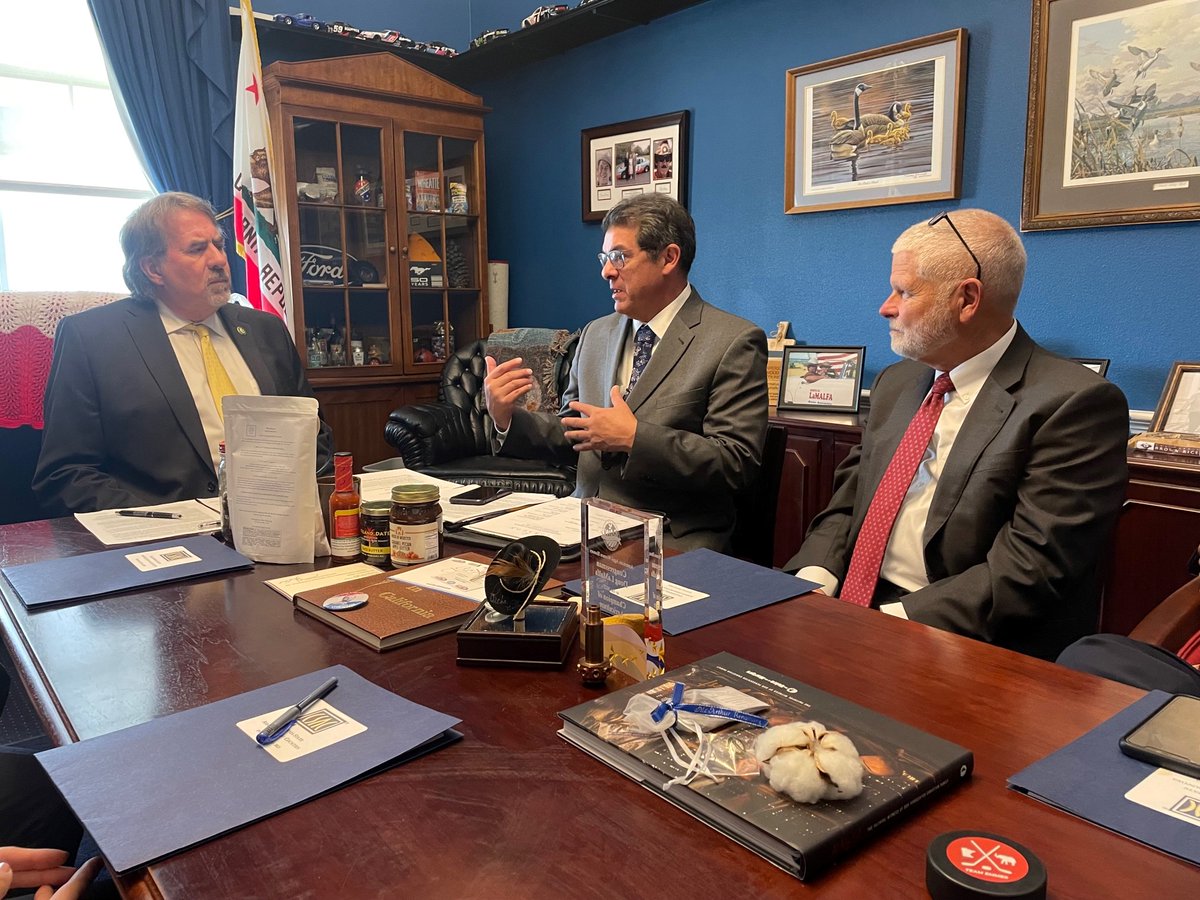 CSAC_Counties's tweet image. Hello from Washington, D.C. 👋

CSAC Officers and staff are in our nation’s capital to discuss federal policy issues that impact counties at the 2023 @NACoTweets Legislative Conference. But first, our leaders met with CA representatives to discuss key priorities.
