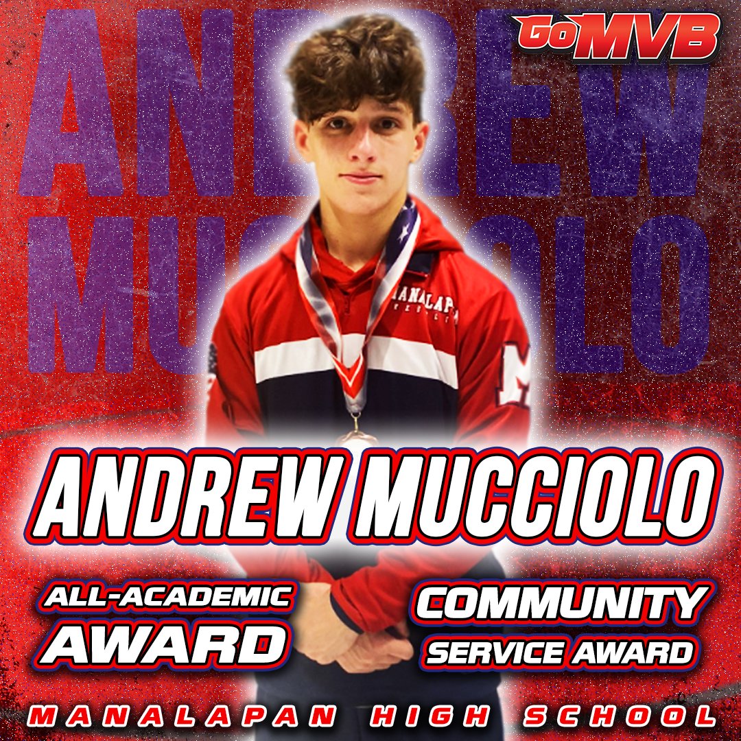 GoMVB Get Seen. Get Serious. Get to the Next Level (@gomvb) on Twitter photo Congrats to ANDREW MUCCIOLO on being named ALL-ACADEMIC AWARD | COMMUNITY SERVICE AWARD! Wtg!
Follow: <a href="/MuccioloAndrew/">Andrew Mucciolo</a>
Info, Stats, Film and More: Gomvb.com/andrewmucciolo
Coach Contact: <a href="/pressmanscott/">Scott Pressman</a>
#gomvb #highschoolwrestling #ncaawrestling #collegerecruit #athlete Congrats to ANDREW MUCCIOLO on being named ALL-ACADEMIC AWARD | COMMUNITY SERVICE AWARD! Wtg!
Follow: <a href="/MuccioloAndrew/">Andrew Mucciolo</a>
Info, Stats, Film and More: Gomvb.com/andrewmucciolo
Coach Contact: <a href="/pressmanscott/">Scott Pressman</a>
#gomvb #highschoolwrestling #ncaawrestling #collegerecruit #athlete
