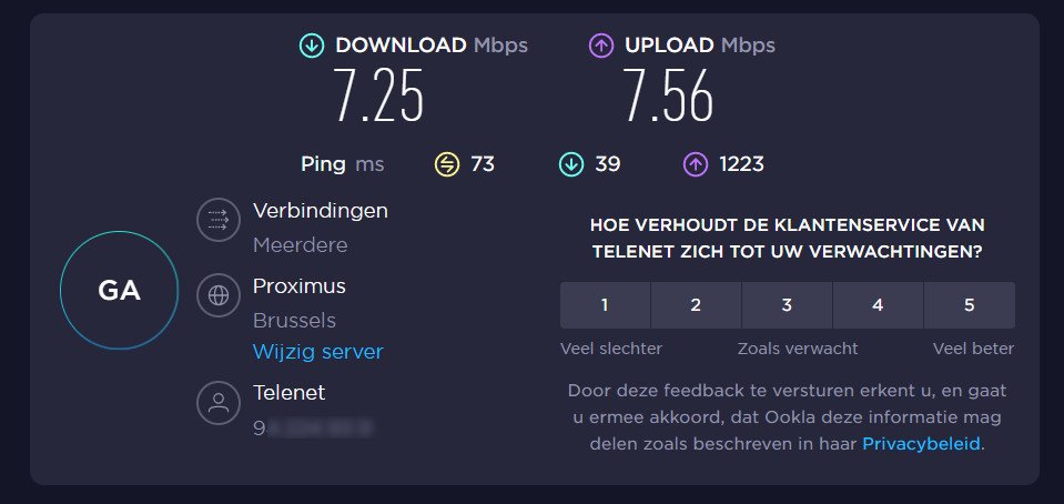babo1978's tweet photo. @Telenet al dagen of langer met ONEup niet zo snel internet. Ook merkbaar bij afspelen van bv Streamz. Buurman heeft zelfde probleem :( https://t.co/Wig27ivTZ6