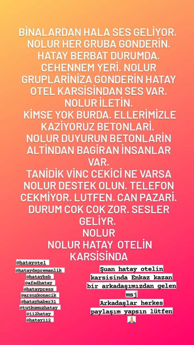 cemseymen's tweet photo. ACİL GERÇEK TEYİTLİ BİLGİ. YARDIM LÜTFEN. https://t.co/LYA0jvQAZi