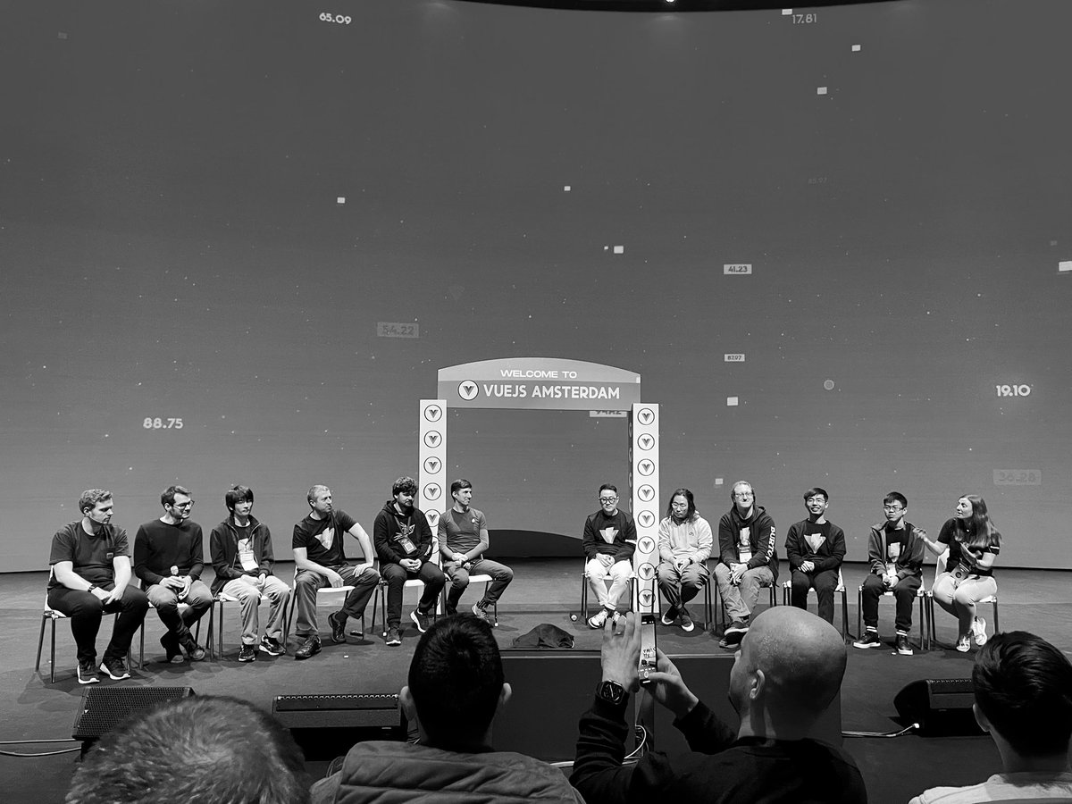 colin_scz's tweet image. Last but not least - Q&A panel with the @vite_js core team. ⚡️ Very insightful! #vitejs #vuejsamsterdam