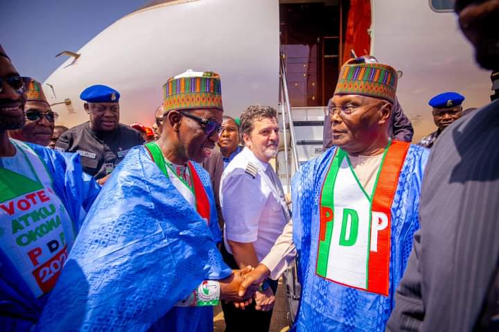 AjenePeter's tweet photo. Yesterday, Yobe State showed unwavering support for Alhaji Atiku Abubakar as our next President!
#atikuorganizingforaction #AtikuOkowa2023 #AtikuInYobe
Only 2 weeks and 2 days left until #NigeriaDecides! ๐ณ๏ธ๐ณ๐ฌ
#PowerToThePeople. https://t.co/VSKitttKzp