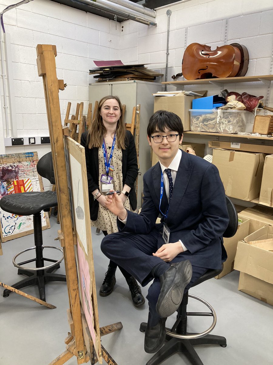 Outwood Newbold Art tweet media