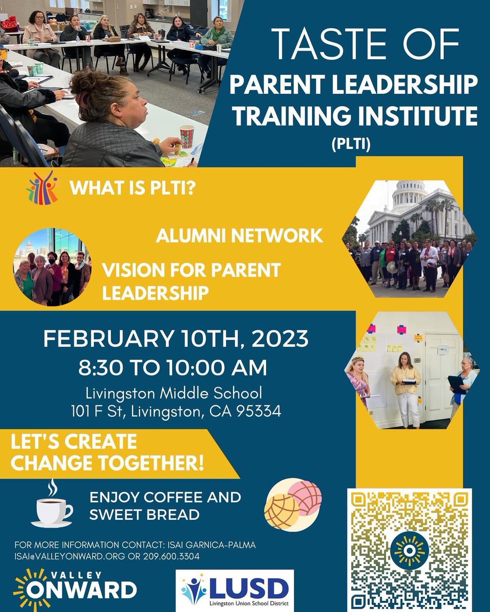 valleyonward's tweet photo. Join us at our Parent Leadership Institute! 🪴

This will take place this Friday, February 10th at Livingston Middle School!! 

We will have coffee and sweet bread 😊We hope to see you there!! https://t.co/1iYFQknUhg