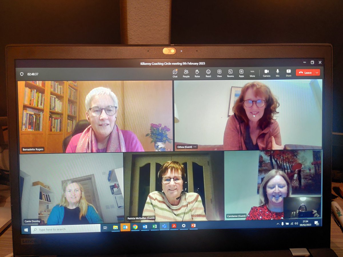 KkCoachCircle's tweet photo. Lovely to meet up tonight for our first meeting of 2023 @EithnaCoen @carriedoorley @quillykk fantastic planning session. https://t.co/FWP9XQBb7V