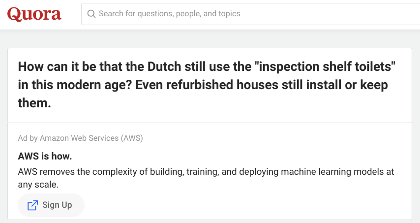 I'm not sure that's the answer.