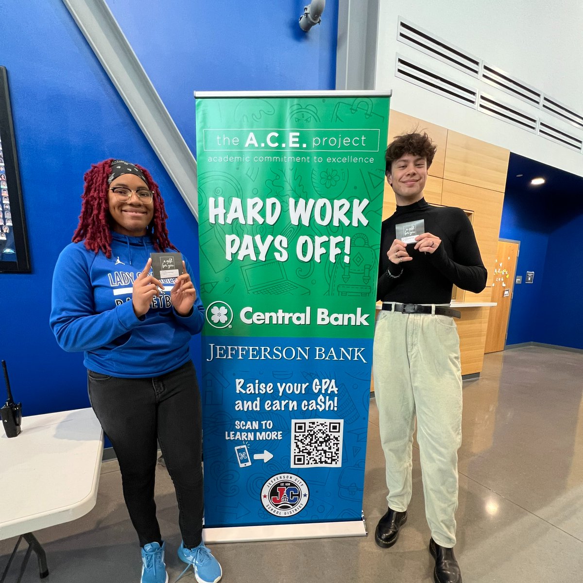 JCSchools_'s tweet photo. Today, 519 JC Schools students are receiving a financial award through the A.C.E. Project, a partnership with Central Bank Jefferson Bank. These students have proven to be exemplary in academics, attendance &amp; behavior. We are extremely proud of their efforts!! #WeAreJCSchools https://t.co/A5nOlUZP68