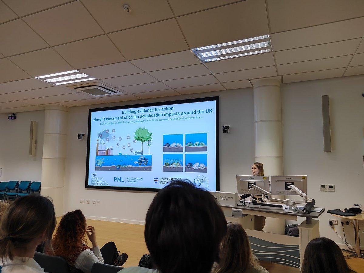 Awesome day with @PlyMSEFconf sharing about marine science and meeting new colleagues! Congrats to the organizing committee, it was fantastic! 🪸🪸