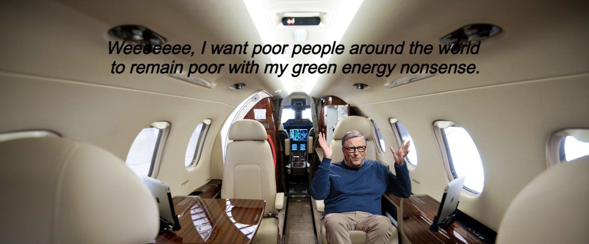 Holm3sJam's tweet image. #BillGates thinks that investing in #Climeworks offsets his #carbonfootprint of his private jet. That reasoning is no different than not fighting in a war to defend his own country, but giving financial donations to the #VeteransAdministration. Be a man Bill.