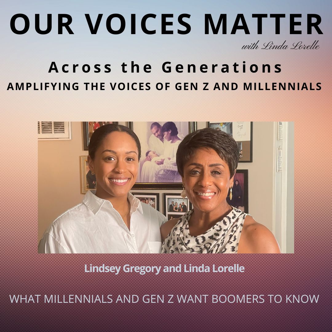 OurVoicesPOD's tweet photo. I can't wait to share our new season! The future is in the hands of today's youth so it's time we start listening. "Across the Generations" amplifies the voices of Millennials and Gen Z. Tune in as my daughter, Lindsey, joins me to kick off this series. 
https://t.co/InDjM9NiLx https://t.co/bTN6EBPX7f