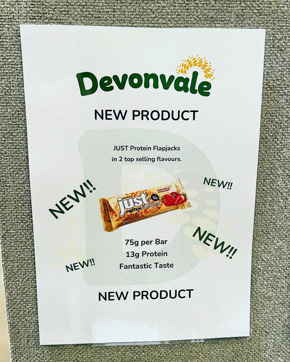 Trade Show season has started again for 2023.

It was a busy day this week for us at Hunt's Food Group at the Bath and West Showground. 

Our NEW Just Protein Flapjacks went down a storm and customer feedback was fab!  

#bakingbetter #devonvale #flapjacks #protein #teamdevonvale
