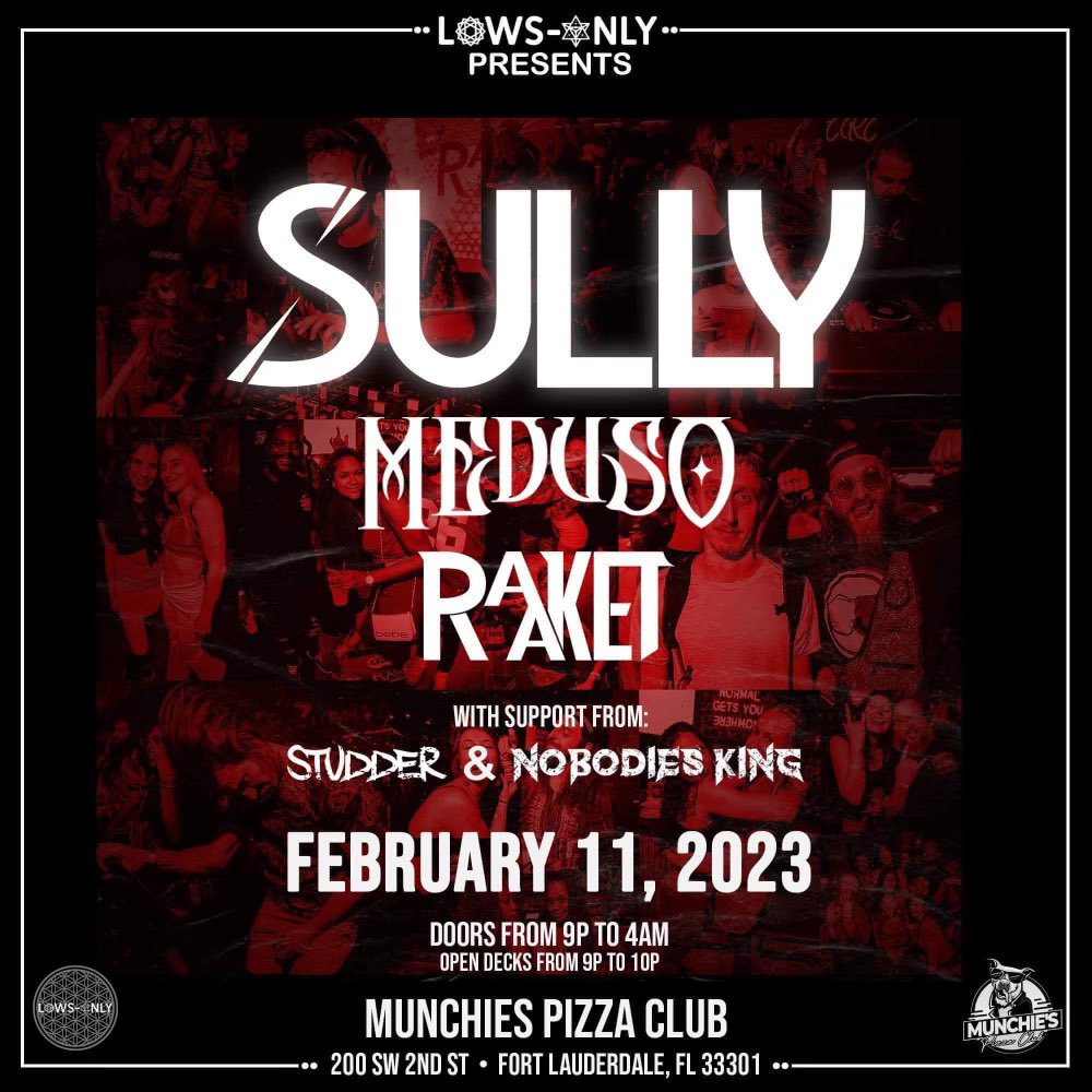 _SullyMusic's tweet photo. I can’t believe this lineup is real and happening this Saturday in Ft. Lauderdale 👀🔥 https://t.co/7rcZnPqFQV