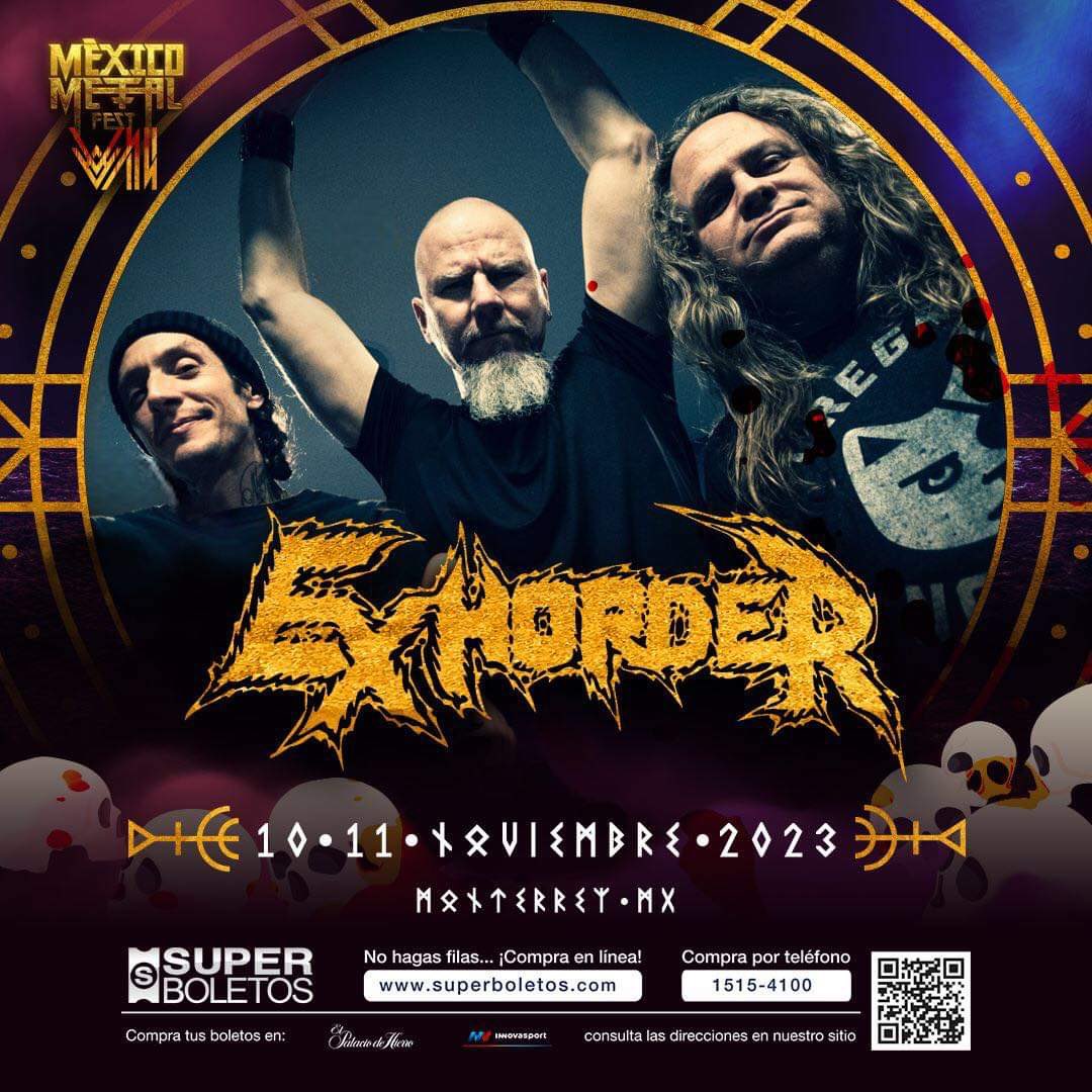 Mexico, it’s about time we paid you a visit… 

<a href="/mexicometalfest/">mtmemes</a> !

mxmf.com.mx: 🎟️ Ticket Link! 

Exhorder! 🔥⚜️