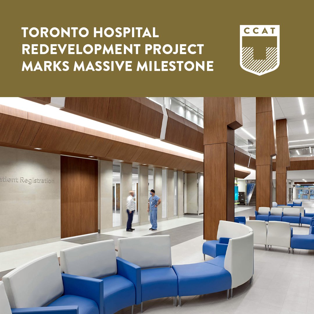 the_ccat's tweet photo. EllisDon recently celebrated a major project milestone, with the grand opening of the Ken and Marilyn Thomson Patient Care Centre at Michael Garron Hospital in #Toronto. Read more at https://t.co/9FOGWKZubm
#theccat #canada #construction #news #ontario #hospital https://t.co/TiygNpqm8a