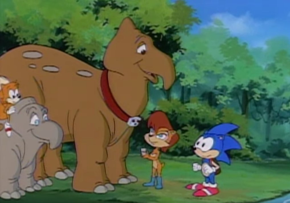 ShuffleSonic's tweet photo. We're recording tonight!

This week we're talking about the end of Season 1 of SatAM!

The Freedom Fighters search for a river of magical water!
The Freedom Fighters lead two terapods to safety!

Send questions! https://t.co/ZNpB0pNcMs