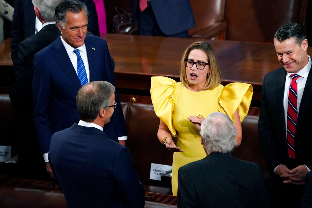 The Hill on Twitter "Sinema State of the Union "has devolved into a