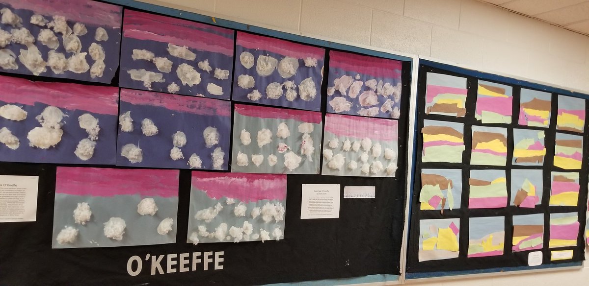 Laurie Jantzi (@jantzilaurie) on Twitter photo On this gloomy rainy day, it brightened my afternoon seeing the colorful artwork lining the hallways at DAS! This art was inspired by one of my favourite artists, Georgia O'Keefe. Students of all ages created their own masterpieces! Loved it! #grateful <a href="/SchoolTdsb/">Downtown Alternative School TDSB</a> <a href="/Jameazuberi/">Jamea Zuberi</a> On this gloomy rainy day, it brightened my afternoon seeing the colorful artwork lining the hallways at DAS! This art was inspired by one of my favourite artists, Georgia O'Keefe. Students of all ages created their own masterpieces! Loved it! #grateful <a href="/SchoolTdsb/">Downtown Alternative School TDSB</a> <a href="/Jameazuberi/">Jamea Zuberi</a>