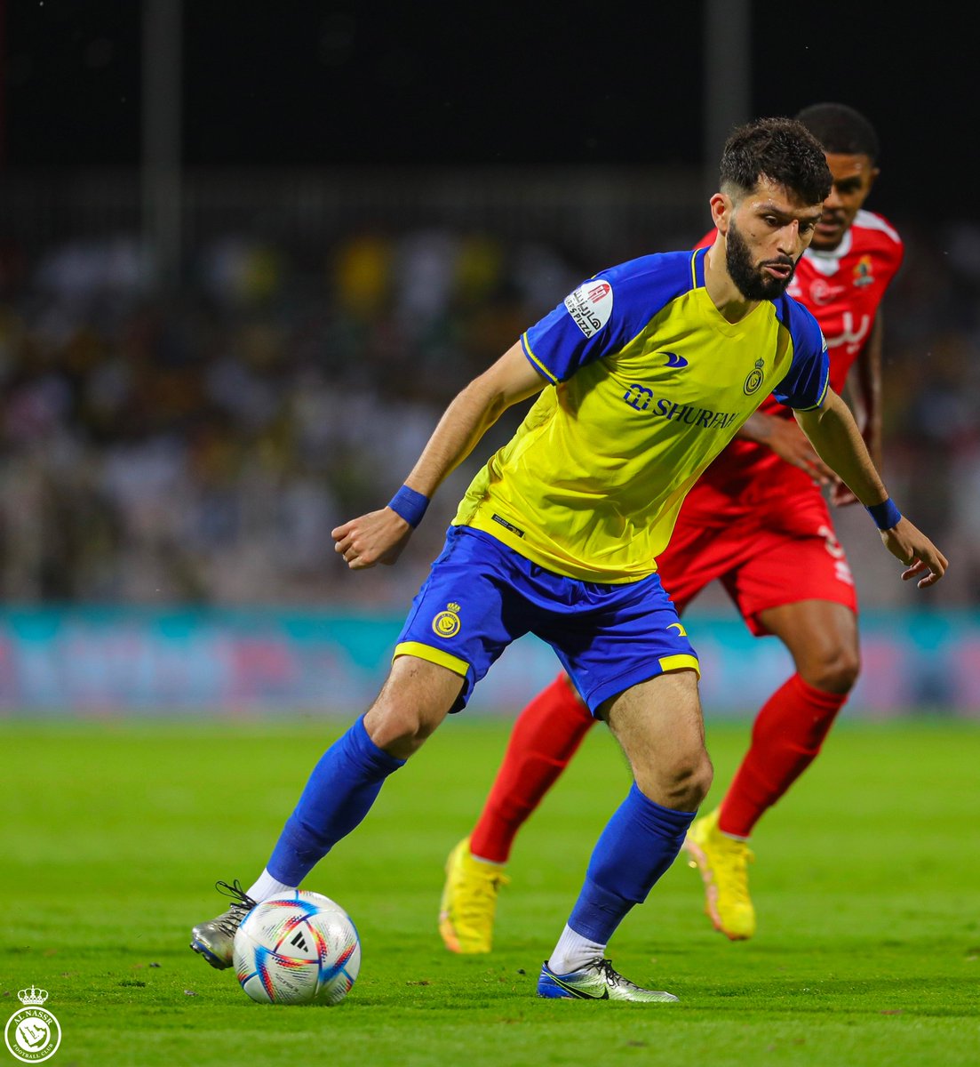 AlNassrFC's tweet photo. 📸 | من مبـاراة #النصر_الوحدة 💛 https://t.co/jfCwsLtu7z