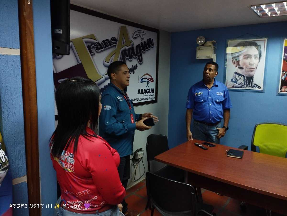 #Al momento|  Jornada de asistencia de acompañamiento técnico por parte de @T_TicketVzla dirigido por el Cnel David Quintero Gerente del Sistema nacional de recaudación @TransporteGobVe @FonturOficialve junto al equipo gerencial de @TransAragua