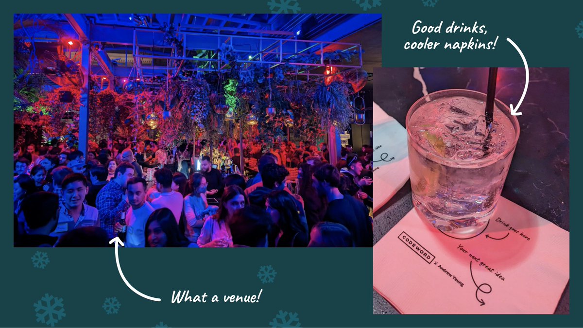 codewordagency's tweet image. Who says tech geeks can’t be party freaks? We usually prefer hosting small events, but sometimes you just want a fun bar with a big crowd and good vibes. Especially when we get to partner with the tech party expert himself @andruyeung! 

#TechMixer#GeekyGoodTimes#FunWithFriends