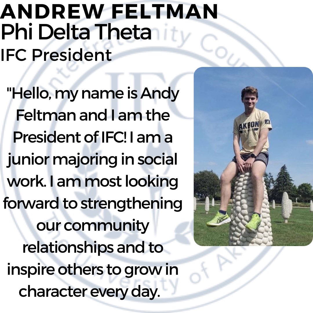 The University of Akron IFC tweet media