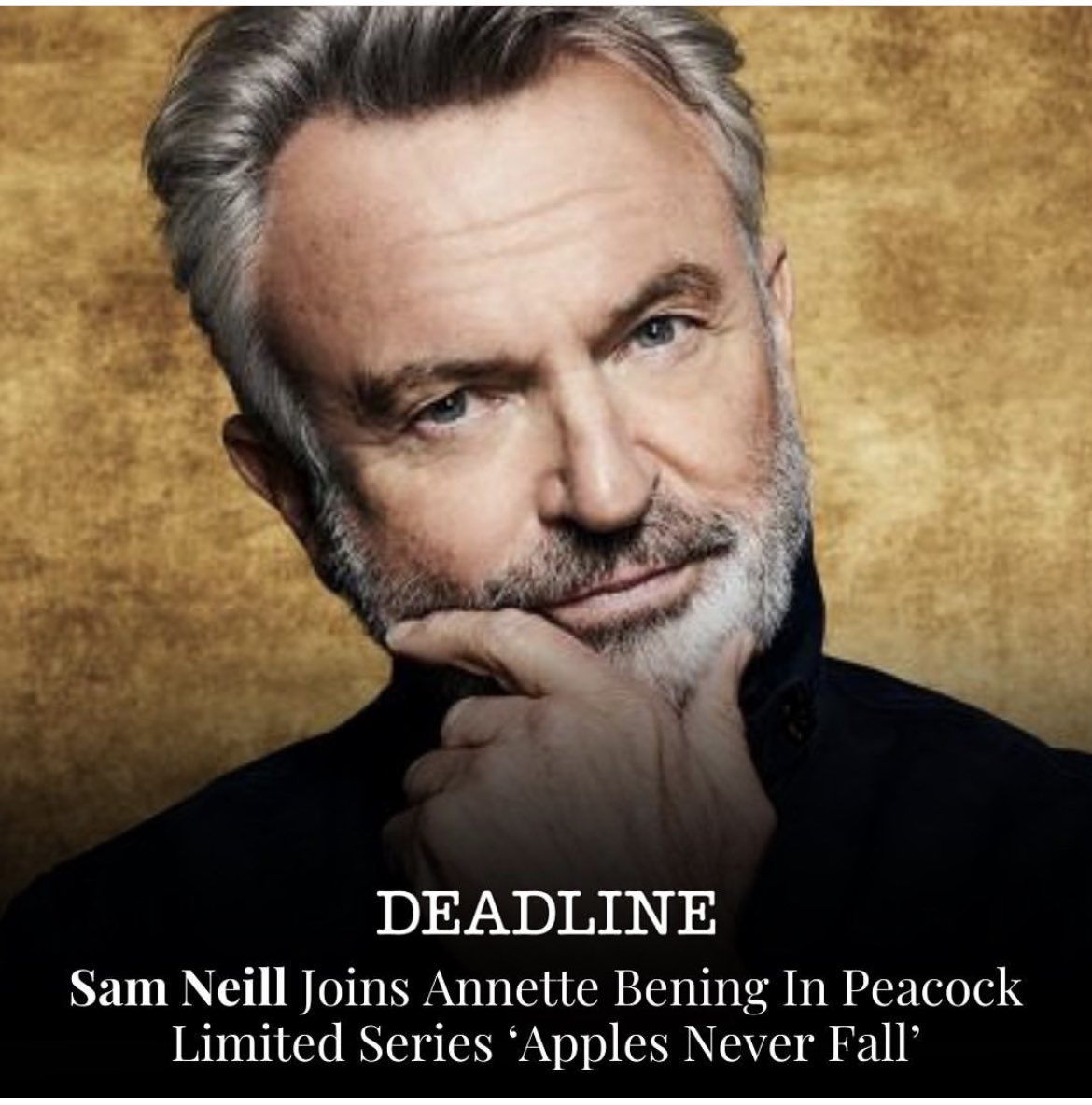 My next project .
#annettebening #applesneverfall #lianemoriarty @peacock @DEADLINE 
deadline.com/2023/02/sam-ne…