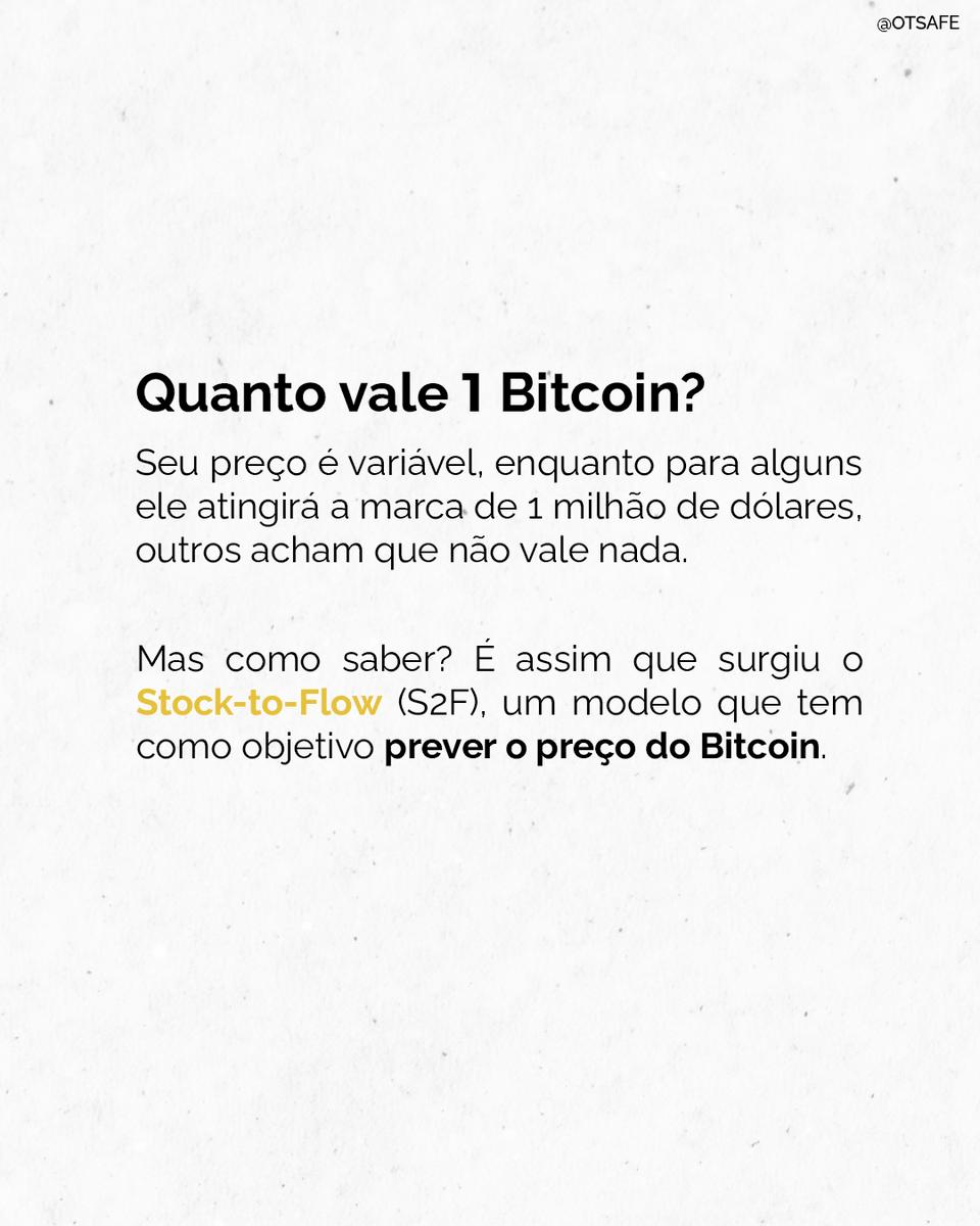 OTSafe's tweet photo. O método que prevê o Bitcoin a 1 Milhão, venha conhecer como ele funciona! Confira!
#otsafe #cryptocurrency #Bitcoin #technology #btc #development #news https://t.co/Tl4NTtQpeT