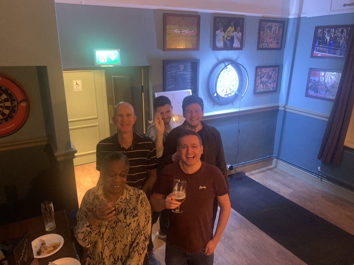AndyRoan1's tweet photo. If Carlsberg did Darts teams……. On the way to Wembley https://t.co/72HybSMDz1