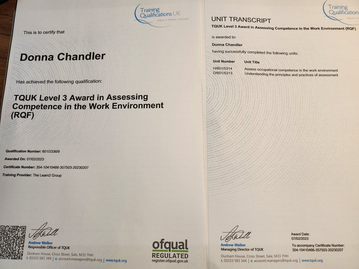 Actually done it, qualified assessor. Now to get ready to deliver the youth work qualification. Excited, nervous and can't believe how this has fallen into place. Thank you to @natyouthagency for funding this opportunity now to complete my IQA course #youthwork #cpd #training