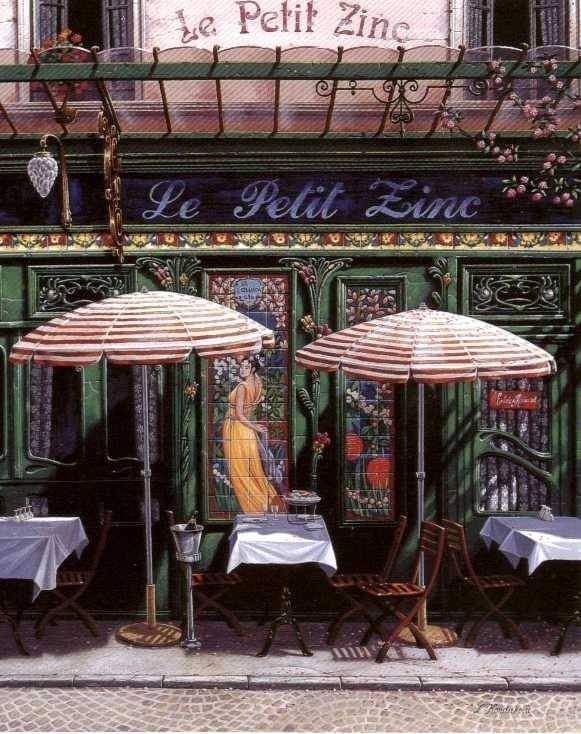 Liudmila Kondakova. Le Petit Zinc Paris Painting ²⁸⁵k Paname Paris 🔄