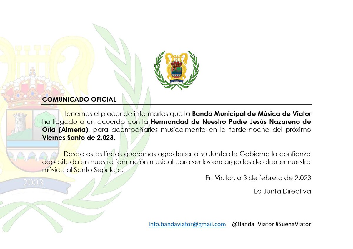 Banda Municipal de Música de Viator tweet media