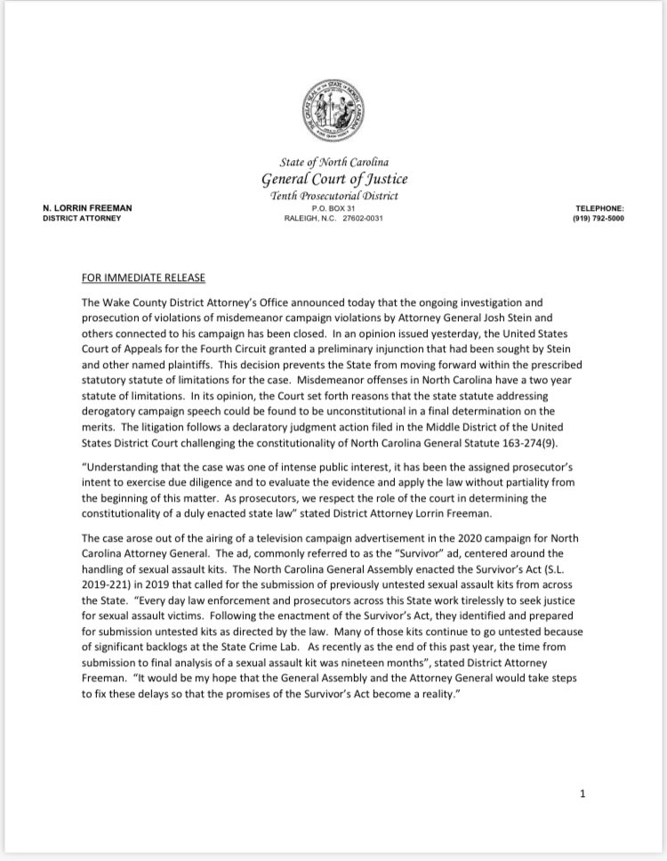 Queen City News on Twitter "RT MichaelWNCN JUST IN Wake DA Lorrin