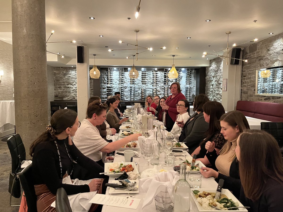 shseguin's tweet photo. A true privilege to have hosted 6 #association emerging leaders last night. @Ottawa_Tourism is committed to helping them succeed and announced all 6 would receive a one year CSAE membership! #successbyassociation https://t.co/XGBurgbn6o