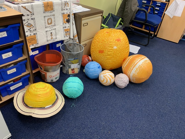 Having an amazing time at Space Camp in Dacre Braithwaite Primary School.  Studying constellations and learning about space.  A bit cloudy outside but exciting to try to spot where the ISS, stars and planets are using an app.  Hope we all get some sleep!  Hope RTS enjoying it too