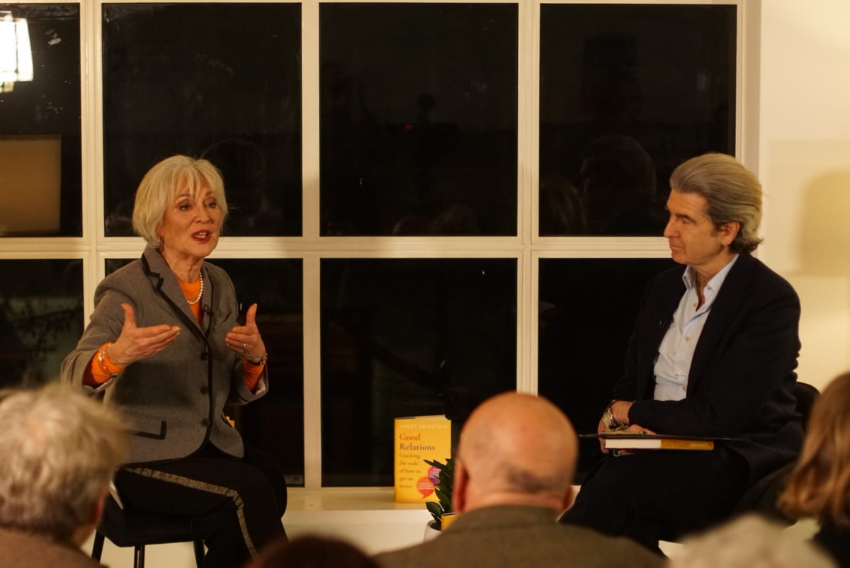 ParentGym's tweet photo. It was a joy to host psychologist to the stars @JReibstein this evening @themindgym offices.✨

The 'Ask Janet' from our original ParentGym magazines, Janet shared lessons from her new book #GoodRelations - from #emotionregulation tips, how to nurture strong #family bonds. https://t.co/DA08kTgAHT