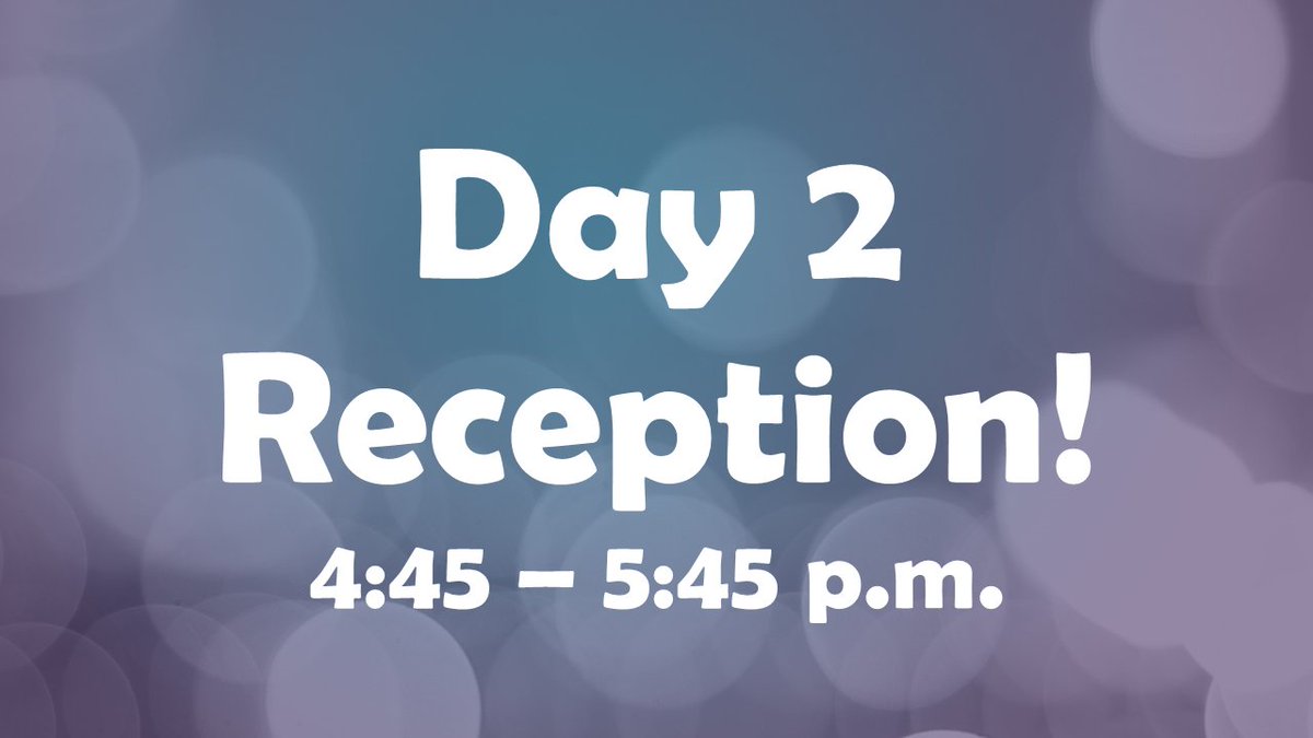 CASEDistrict8's tweet photo. We'll be wrapping up Day 2 of our #case8conf with a time to connect with friends across #CASE8! Don't miss our district reception starting at 4:45. https://t.co/VJ2uiwuOZI