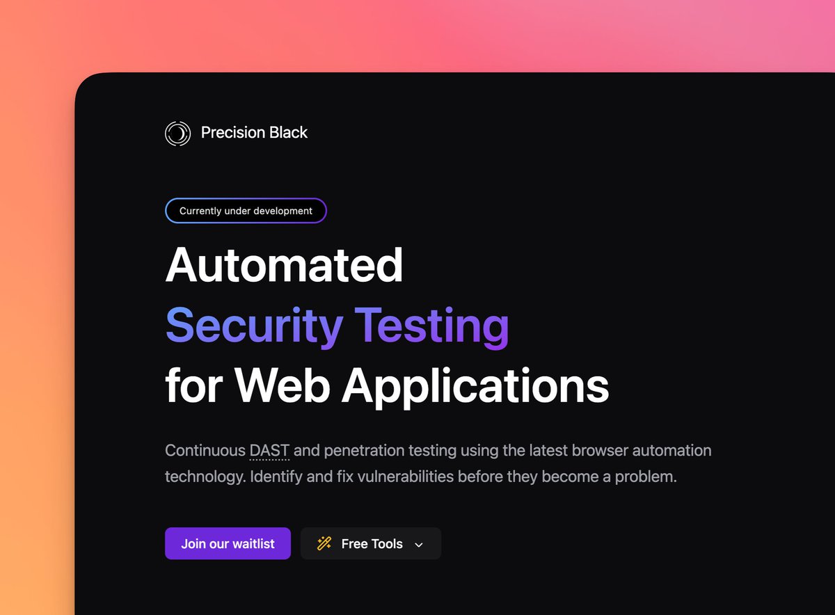 10 months since I sold my company. Finally feeling the urge to tinker this week.

I've been kicking around this idea and wanted to play w/<a href="/tailwindcss/">Tailwind CSS</a>. Is my design on-trend enough? Also, should I build this?