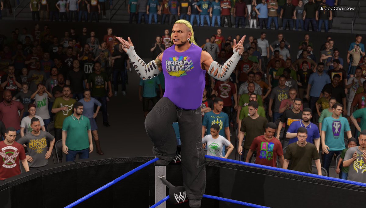 What an amazing community the #WWE2K22 modding scene is. With the help of <a href="/dotGrix/">Grix</a> and the helpful YouTube tutorial by <a href="/JTBourbon/">JT_Bourbonツ</a> I have managed to make my first ever Character mod/attire.

My favourite <a href="/JEFFHARDYBRAND/">#BrotherNero DELETED</a> attire from Backlash 2000

Will be releasing on <a href="/PWMods/">| | PWM | | - Expand Your Game</a> soon