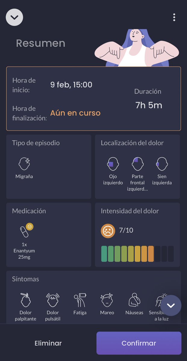 e98ph's tweet photo. Porque compartir siempre viene bien… me gustaría recomendar la aplicación “Migraine Buddy” a todas aquellas personas que padezcan de migrañas u otro tipo de cefaleas recurrentes. Es una maravilla para llevar un buen control  de las mismas y resulta muy fácil usarla ✨ https://t.co/MJySPHf48M