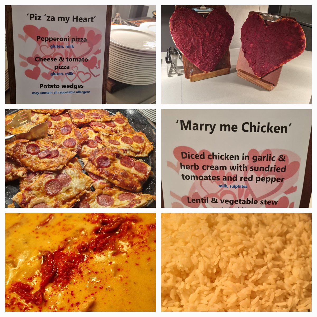 Valentines themed menu for supper tonight #cheflife #foodlover #foodie #food #foodphotography #flavourwithedge