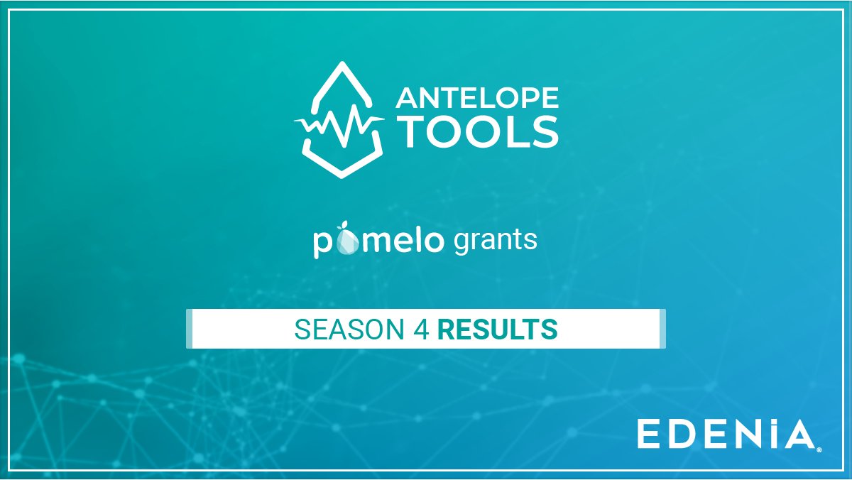 Thanks to your support on <a href="/PomeloGrants/">Pomelo - web3 crowdfunding</a>, we developed #Antelope Tools, a public good utility that aims to increase transparency on several #blockchain networks. 

This season, we received a total of 1485.8419 $EOS to fund the development of this project.

Read this thread👇